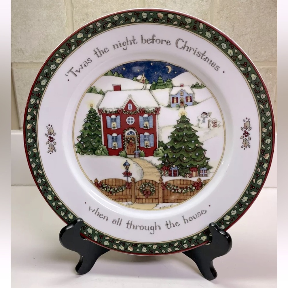 International “Christmas Story “ Dinner Plate 10.5”